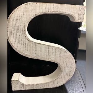 Hobby Lobby letter “S”